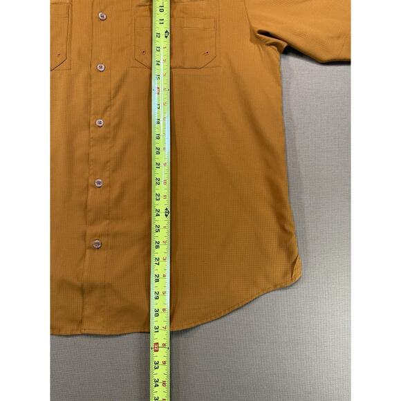 Columbia PFG Men’s Texas Longhorns Fishing Shirt Burnt Orange Size L - Picture 6 of 11